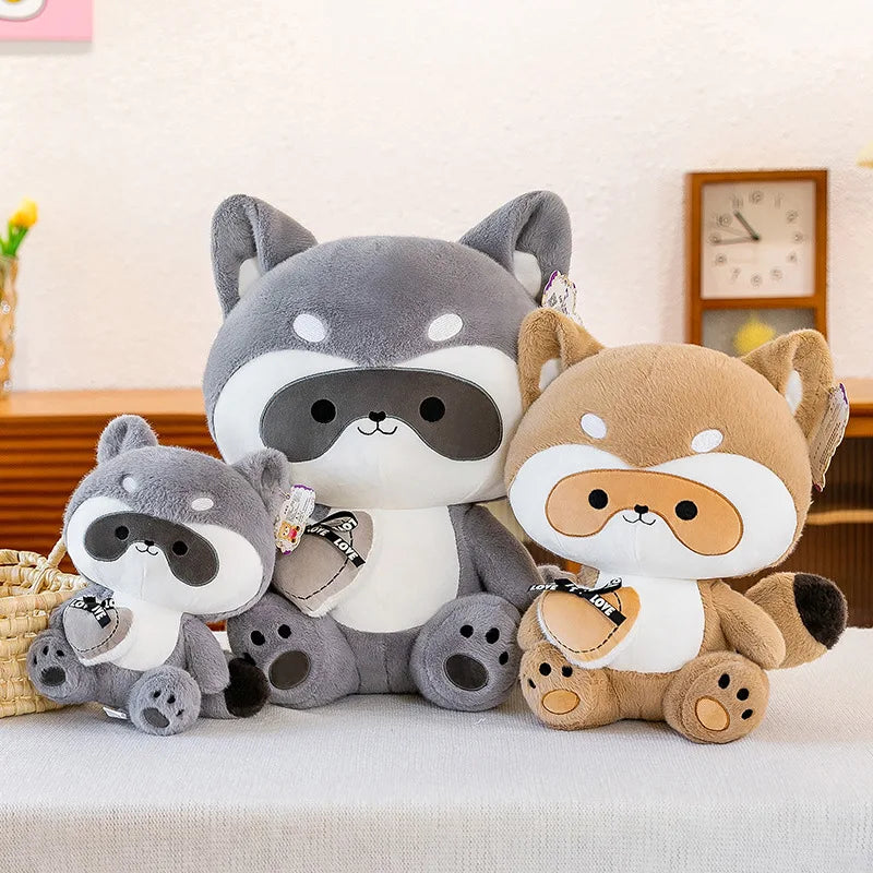 kawaiies-softtoys-plushies-kawaii-plush-Coonie and Goonie the Raccoon Plushie Buddies Soft toy 