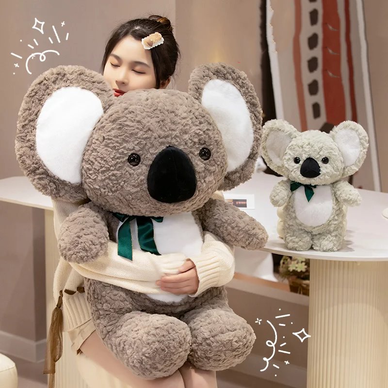 kawaiies-softtoys-plushies-kawaii-plush-Cuddly Gray Koala Bear Plushies Soft toy 