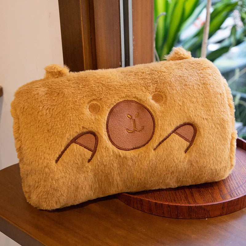 kawaiies-softtoys-plushies-kawaii-plush-Cute Capybara Hand Warmer Plushies Soft toy Cheerful 