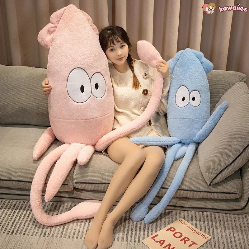 kawaiies-softtoys-plushies-kawaii-plush-Cute Giant Squid Plushie Soft toy 