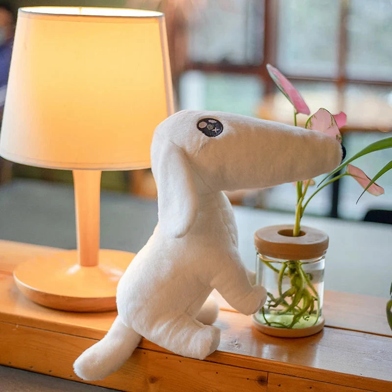 kawaiies-softtoys-plushies-kawaii-plush-Cute Long Nose Borzoi Dog Plush Soft toy 