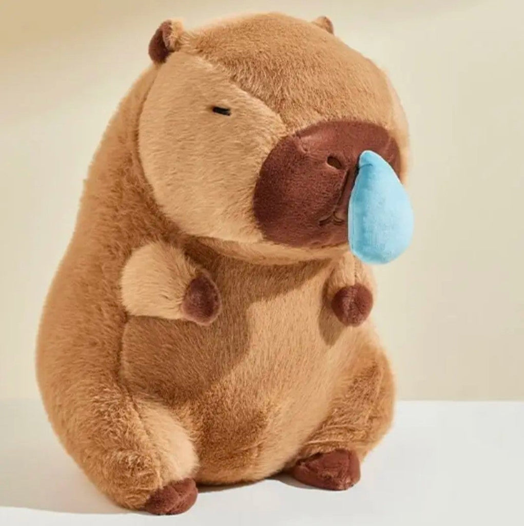 kawaiies-softtoys-plushies-kawaii-plush-Cute Snotty Capybara Runny Nose Plushie Soft toy 