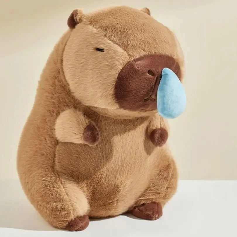 kawaiies-softtoys-plushies-kawaii-plush-Cute Snotty Capybara Runny Nose Plushie Soft toy 8in / 20cm 