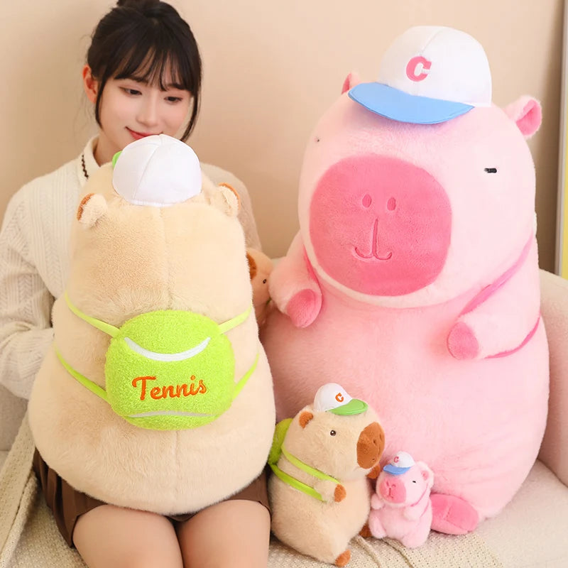 kawaiies-softtoys-plushies-kawaii-plush-Cute Sporty Capybara Plushie Soft toy 