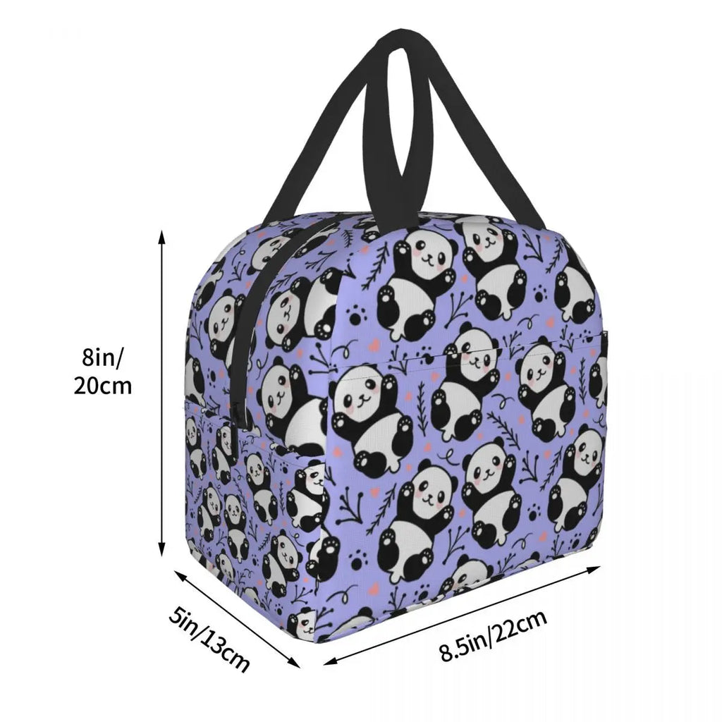 kawaiies-softtoys-plushies-kawaii-plush-Dozens of Pandas Insulated Lunch Bags Bag 