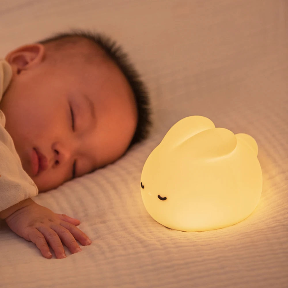 kawaiies-softtoys-plushies-kawaii-plush-Dreaming Bunny LED Night Light Home Decor 