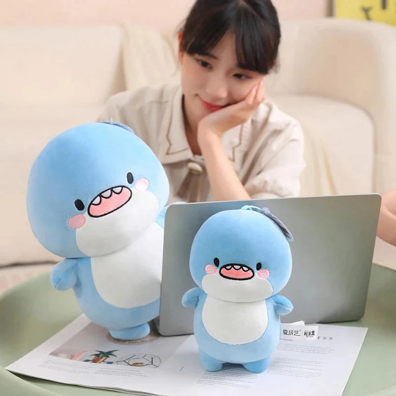 kawaiies-softtoys-plushies-kawaii-plush-Fatty Blue Cartoon Shark Plush Soft toy 