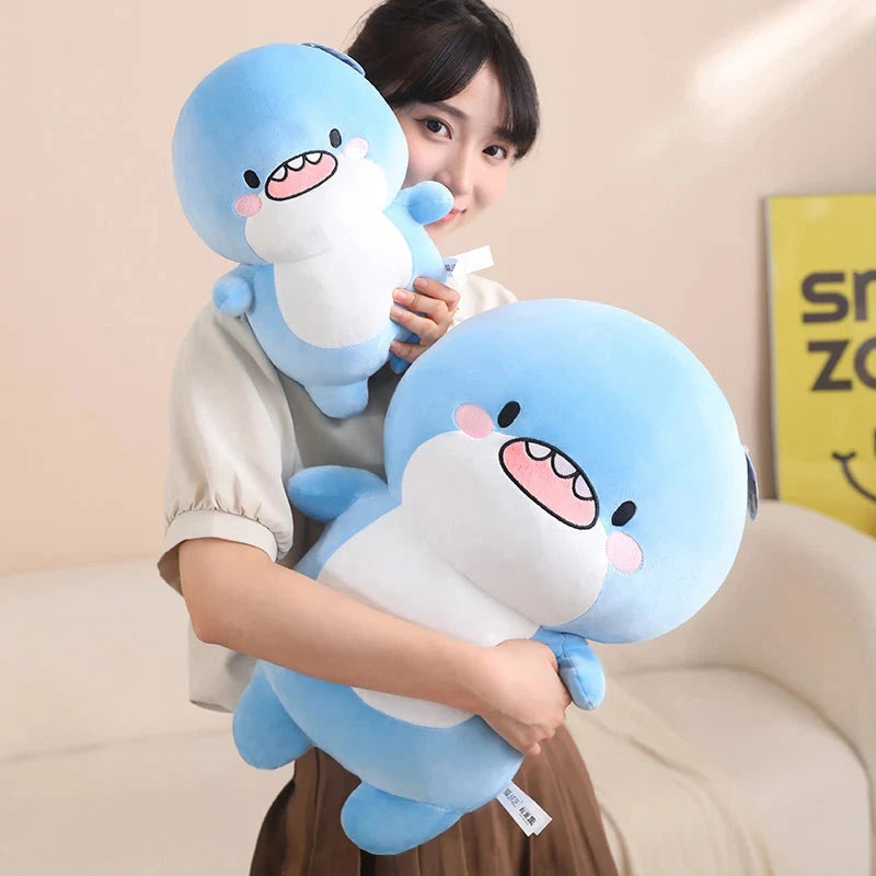 kawaiies-softtoys-plushies-kawaii-plush-Fatty Blue Cartoon Shark Plush Soft toy 