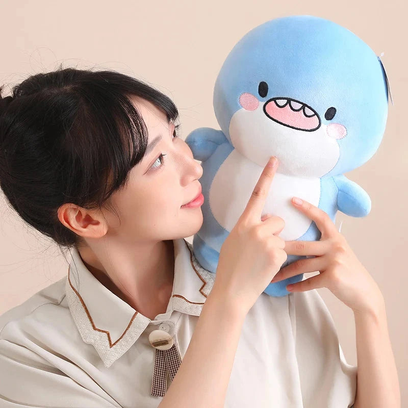 kawaiies-softtoys-plushies-kawaii-plush-Fatty Blue Cartoon Shark Plush Soft toy 