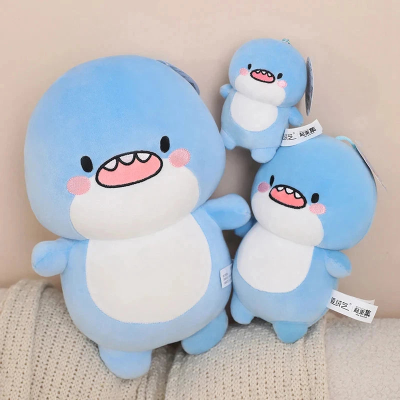 kawaiies-softtoys-plushies-kawaii-plush-Fatty Blue Cartoon Shark Plush Soft toy 