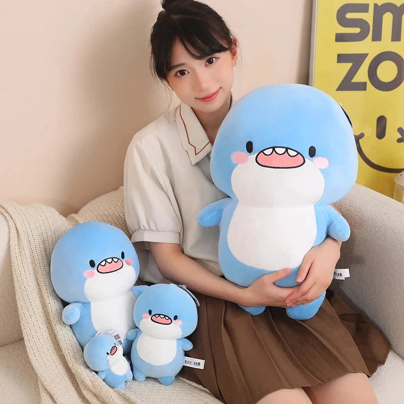 kawaiies-softtoys-plushies-kawaii-plush-Fatty Blue Cartoon Shark Plush Soft toy 