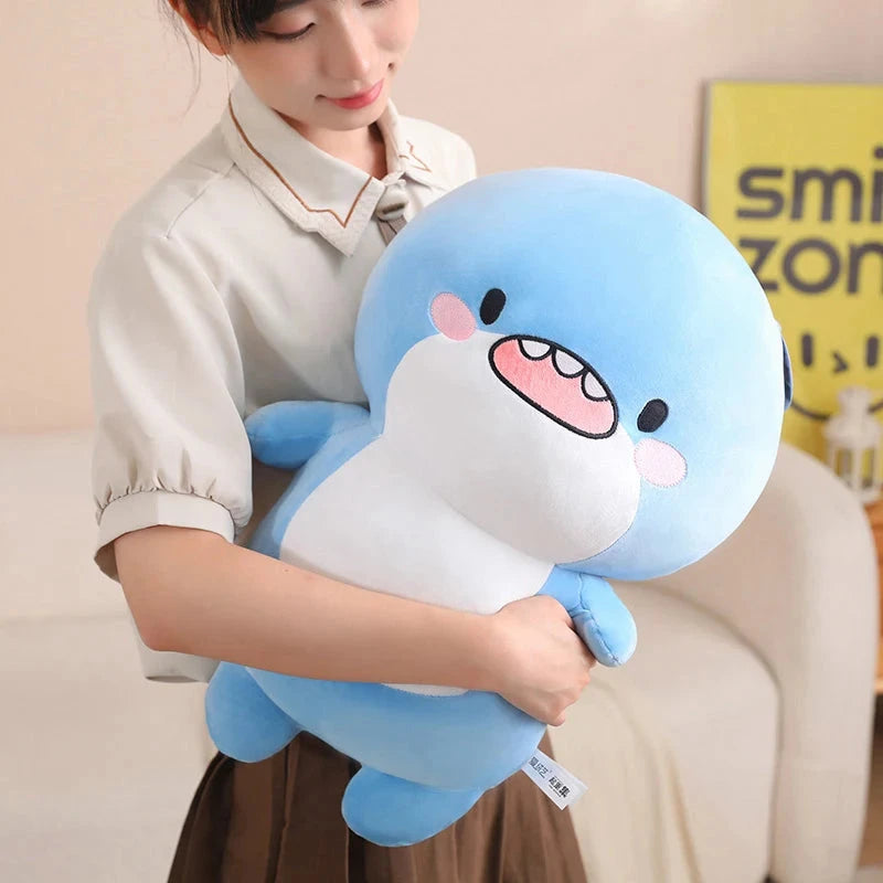 kawaiies-softtoys-plushies-kawaii-plush-Fatty Blue Cartoon Shark Plush Soft toy 