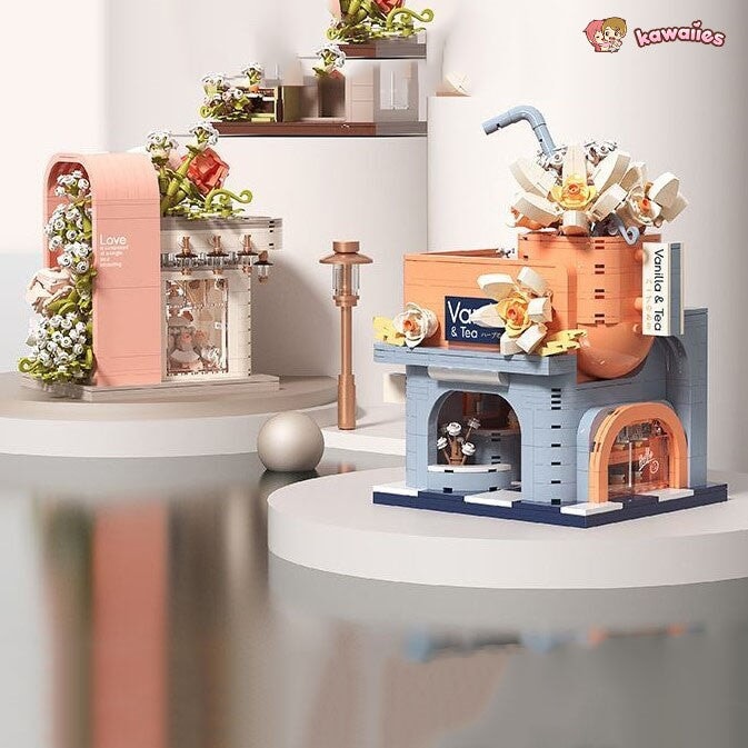 kawaiies-softtoys-plushies-kawaii-plush-Flower Cafe Micro Building Blocks Build it 