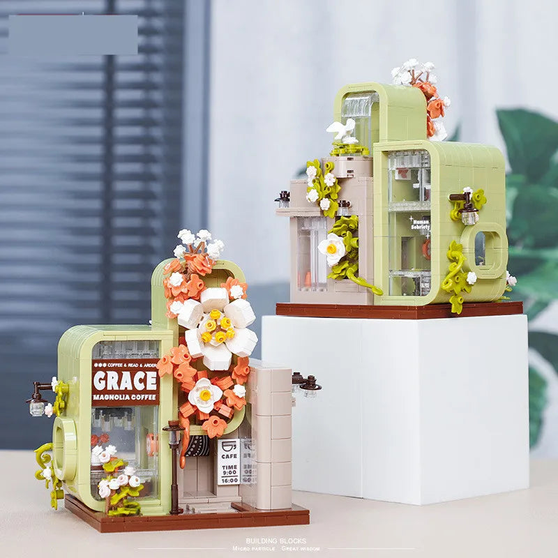 kawaiies-softtoys-plushies-kawaii-plush-Flower Cafe Micro Building Blocks Build it Grace Cafe 