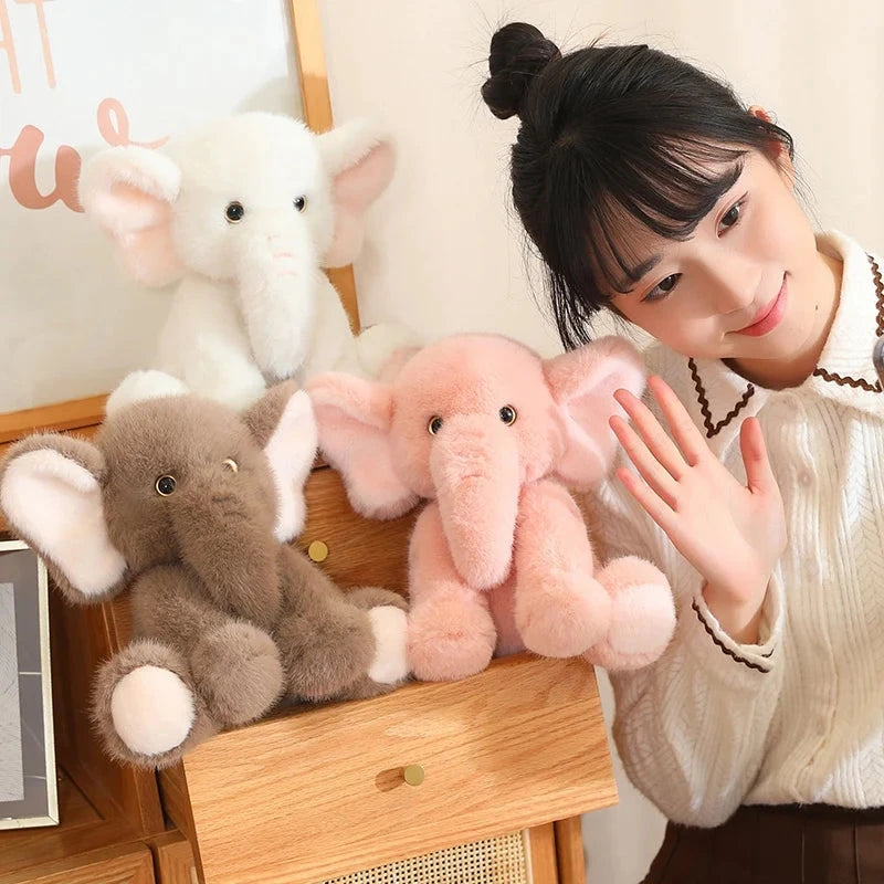 kawaiies-softtoys-plushies-kawaii-plush-Fluffy Adorable Elephant Plushies Soft toy 