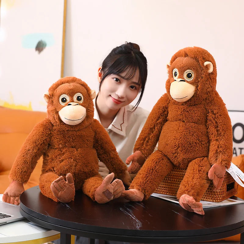 kawaiies-softtoys-plushies-kawaii-plush-Fluffy Baby Orangutan Monkey Plushie Soft toy 