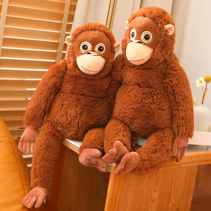 kawaiies-softtoys-plushies-kawaii-plush-Fluffy Baby Orangutan Monkey Plushie Soft toy 