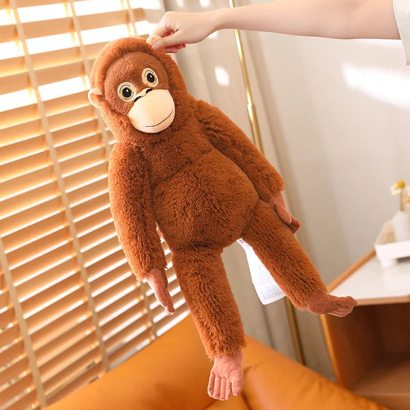 kawaiies-softtoys-plushies-kawaii-plush-Fluffy Baby Orangutan Monkey Plushie Soft toy 