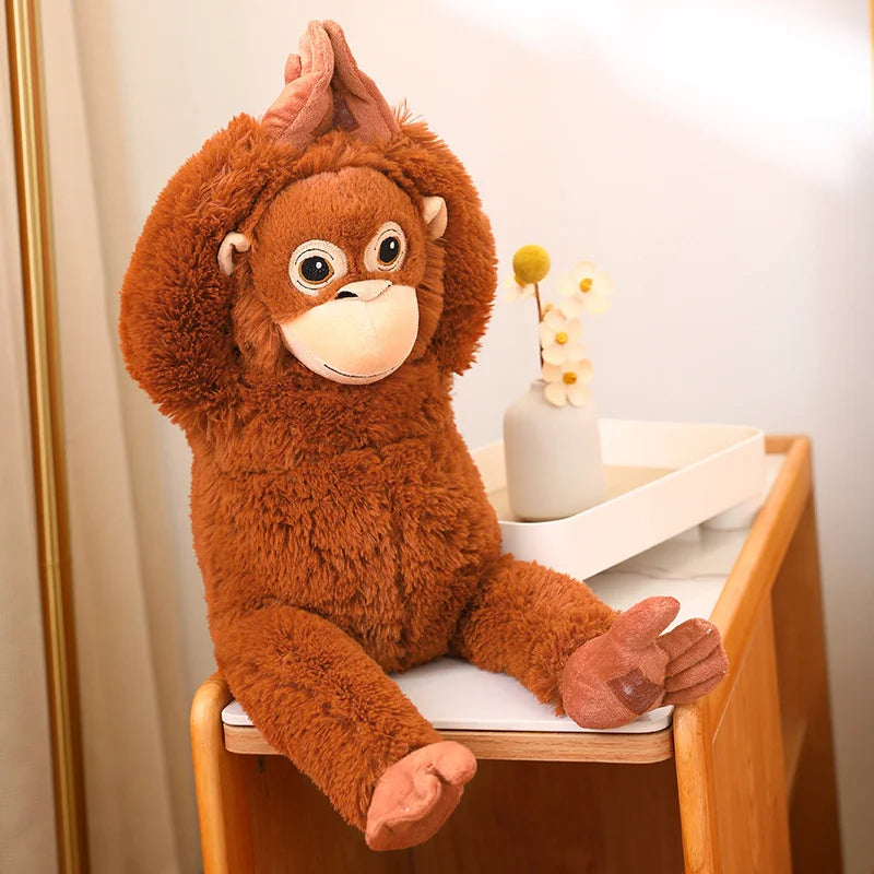 kawaiies-softtoys-plushies-kawaii-plush-Fluffy Baby Orangutan Monkey Plushie Soft toy 