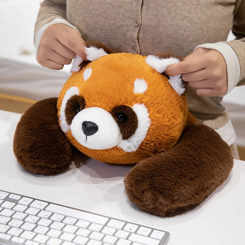 kawaiies-softtoys-plushies-kawaii-plush-Fluffy Brown Bear Panda Red Panda Plushies Soft toy 