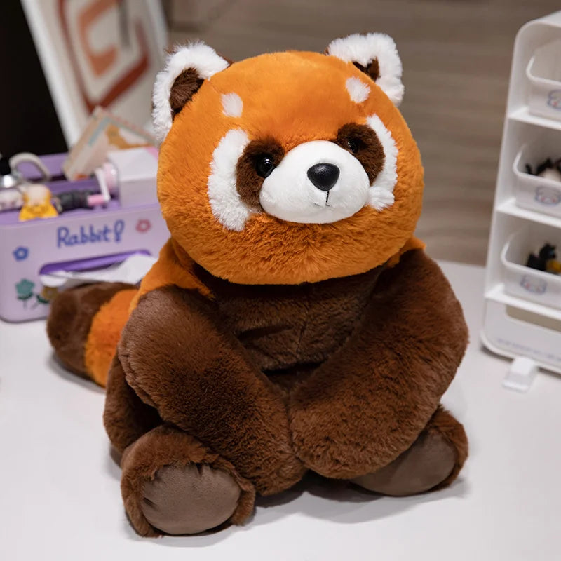 kawaiies-softtoys-plushies-kawaii-plush-Fluffy Brown Bear Panda Red Panda Plushies Soft toy Red Panda 