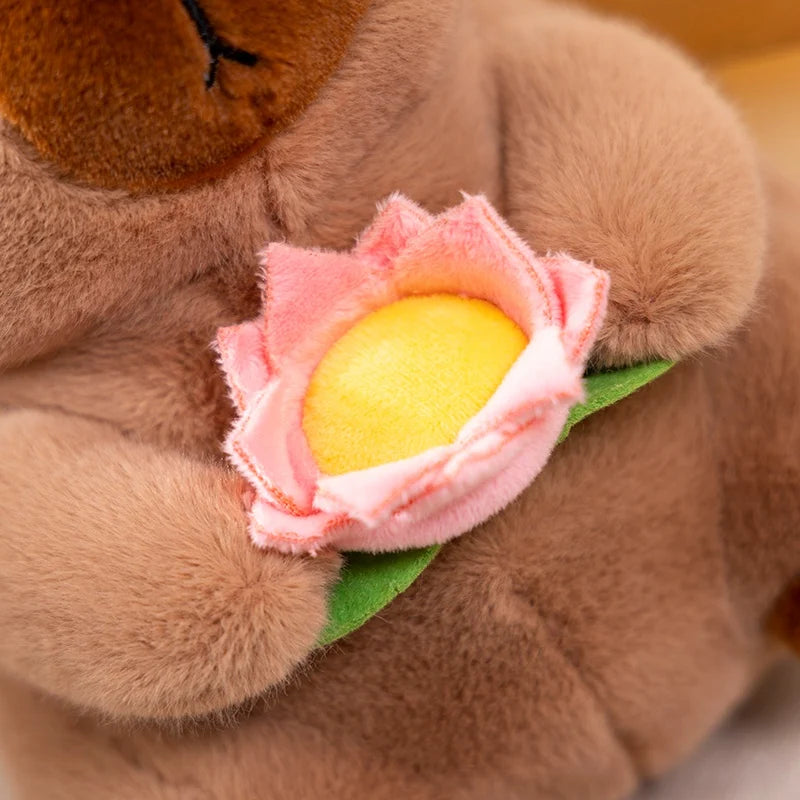 kawaiies-softtoys-plushies-kawaii-plush-Fluffy Capybara & Monkey Plushie Pals Soft toy 