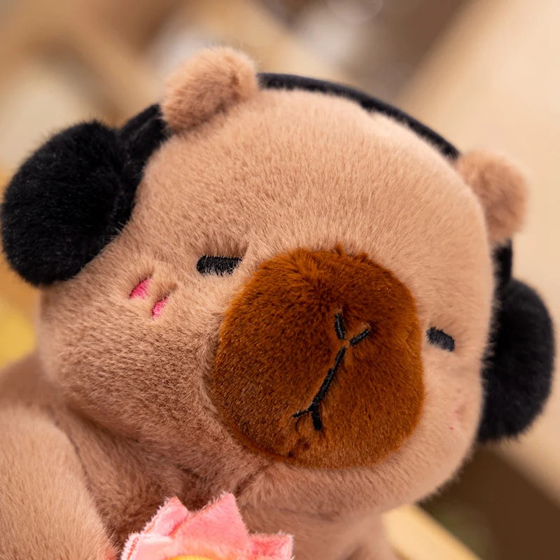 kawaiies-softtoys-plushies-kawaii-plush-Fluffy Capybara & Monkey Plushie Pals Soft toy 