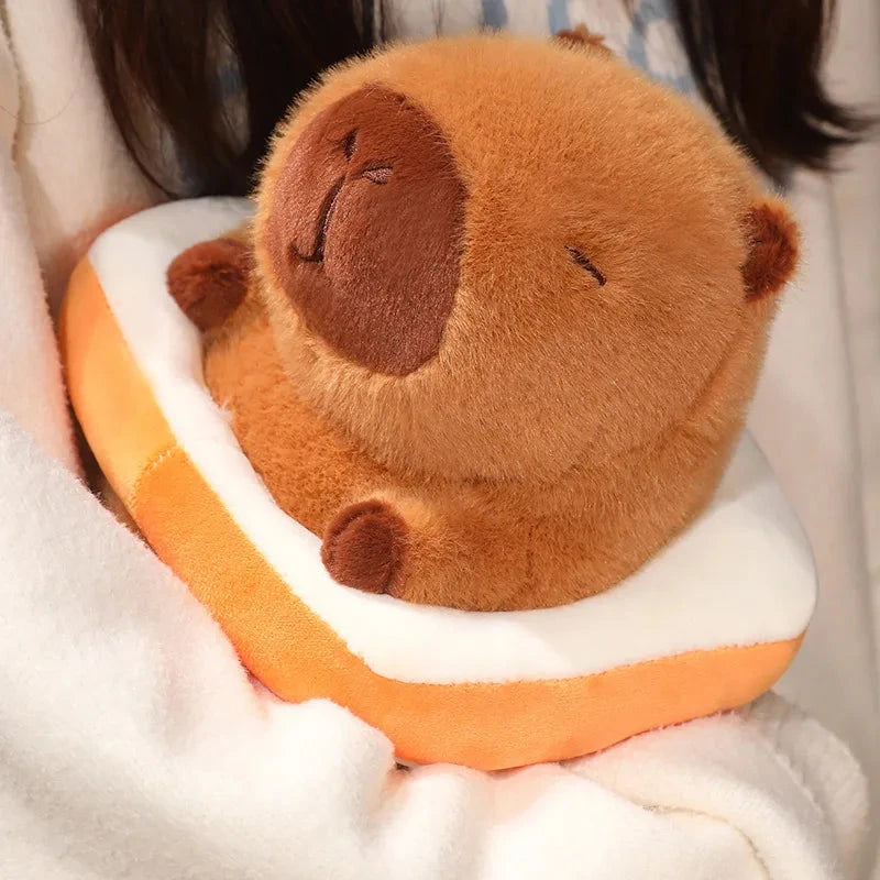 kawaiies-softtoys-plushies-kawaii-plush-Fluffy Capybara with Float Plushie Soft toy 