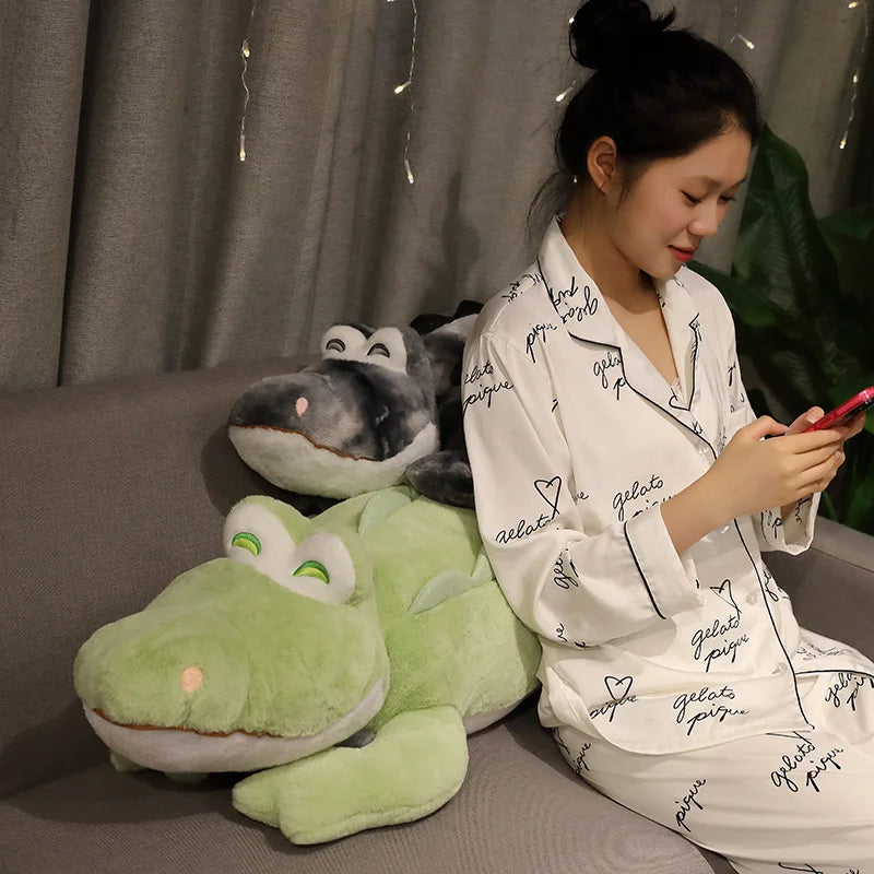 kawaiies-softtoys-plushies-kawaii-plush-Fluffy Cheerful Crocodile Alligator Plushies Soft toy 