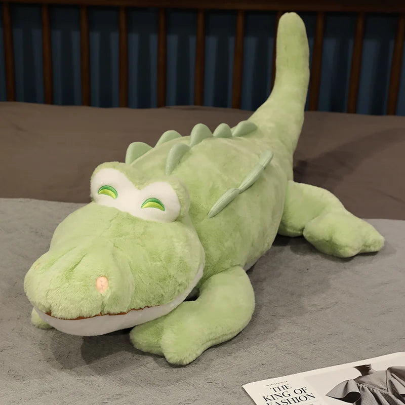 kawaiies-softtoys-plushies-kawaii-plush-Fluffy Cheerful Crocodile Alligator Plushies Soft toy Green 21in / 55cm 