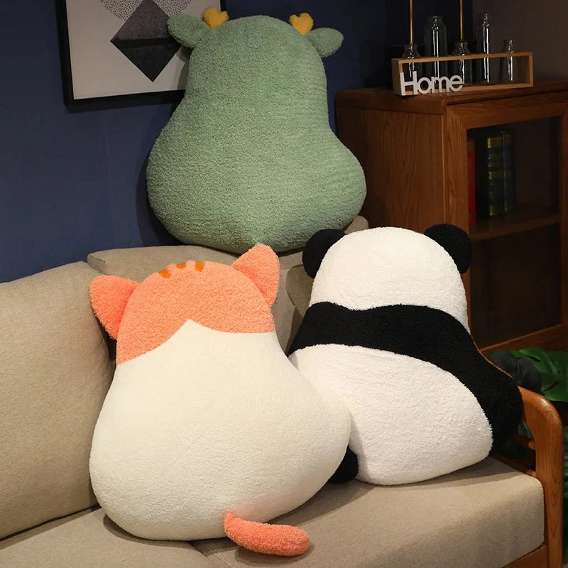 kawaiies-softtoys-plushies-kawaii-plush-Fluffy Dinosaur Cat Dog Panda Pillow Cushion Plushies Soft toy 