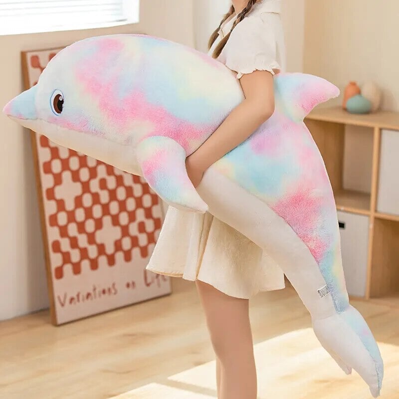 kawaiies-softtoys-plushies-kawaii-plush-Fluffy Galaxy Dolphin Plushies Soft toy 