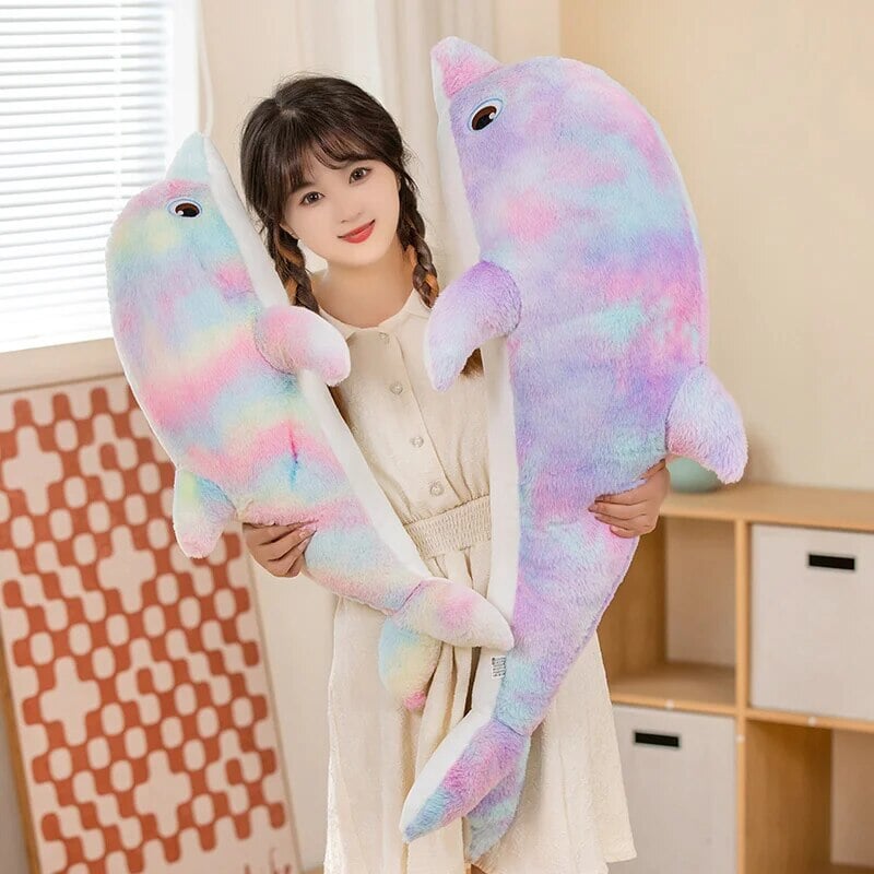 kawaiies-softtoys-plushies-kawaii-plush-Fluffy Galaxy Dolphin Plushies Soft toy 