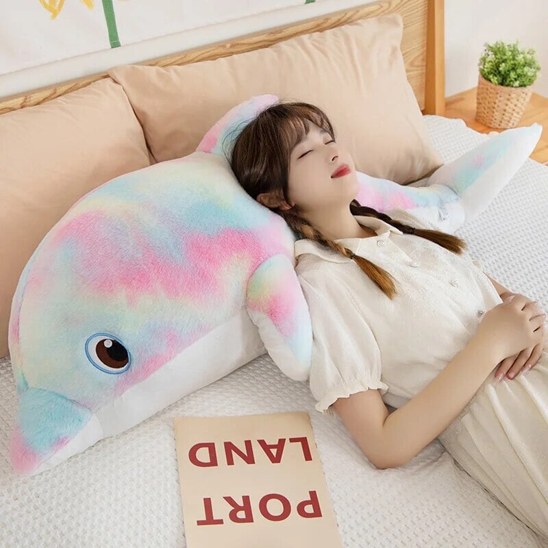 kawaiies-softtoys-plushies-kawaii-plush-Fluffy Galaxy Dolphin Plushies Soft toy 