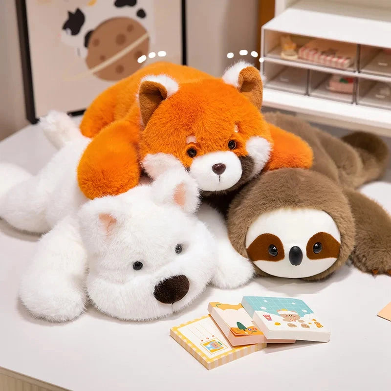 kawaiies-softtoys-plushies-kawaii-plush-Fluffy Laying Animal Family Plushies Soft toy 