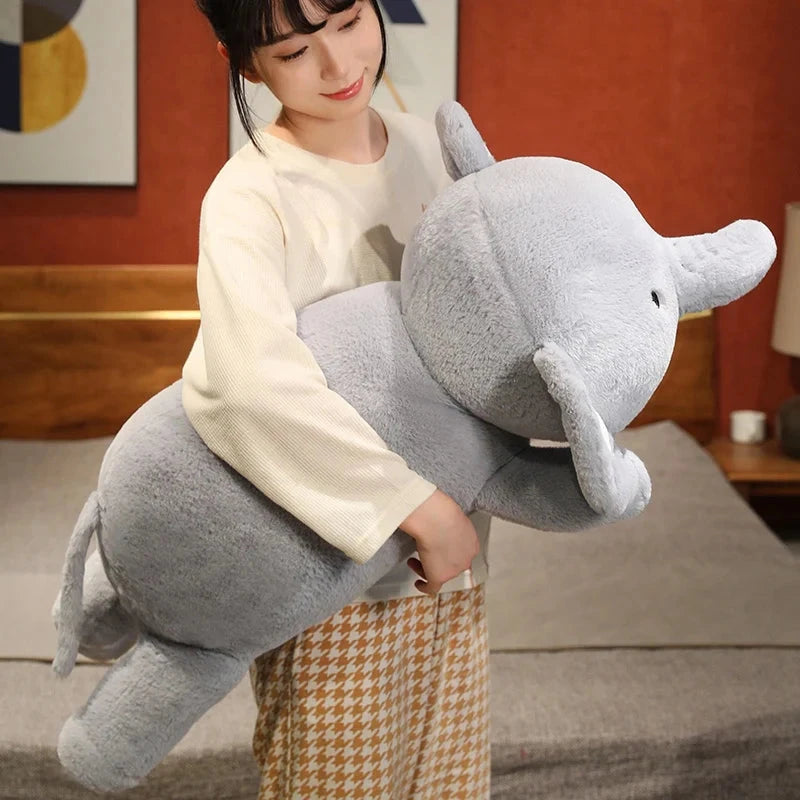 kawaiies-softtoys-plushies-kawaii-plush-Fluffy Laying Elephant Family Soft toy 