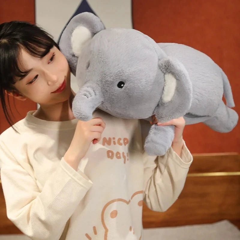 kawaiies-softtoys-plushies-kawaii-plush-Fluffy Laying Elephant Family Soft toy 