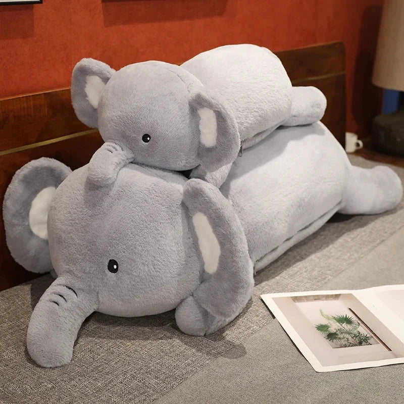 kawaiies-softtoys-plushies-kawaii-plush-Fluffy Laying Elephant Family Soft toy 