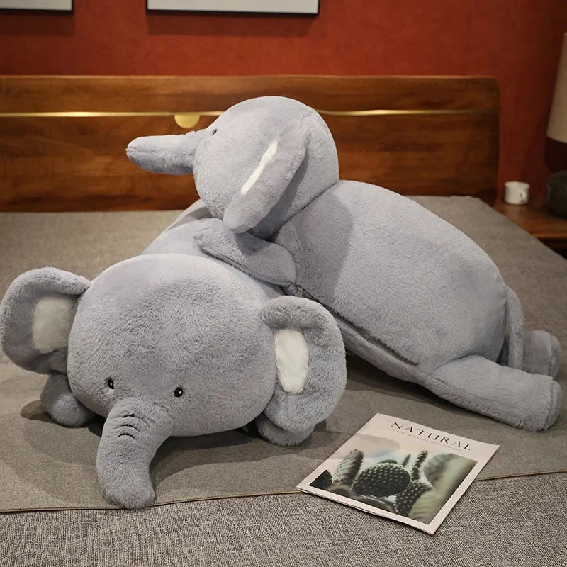 kawaiies-softtoys-plushies-kawaii-plush-Fluffy Laying Elephant Family Soft toy 