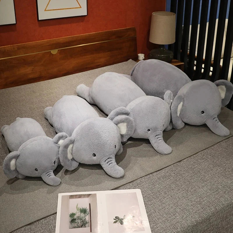 kawaiies-softtoys-plushies-kawaii-plush-Fluffy Laying Elephant Family Soft toy 