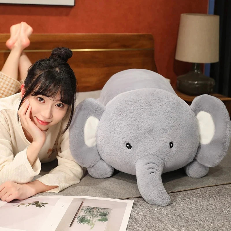 kawaiies-softtoys-plushies-kawaii-plush-Fluffy Laying Elephant Family Soft toy 