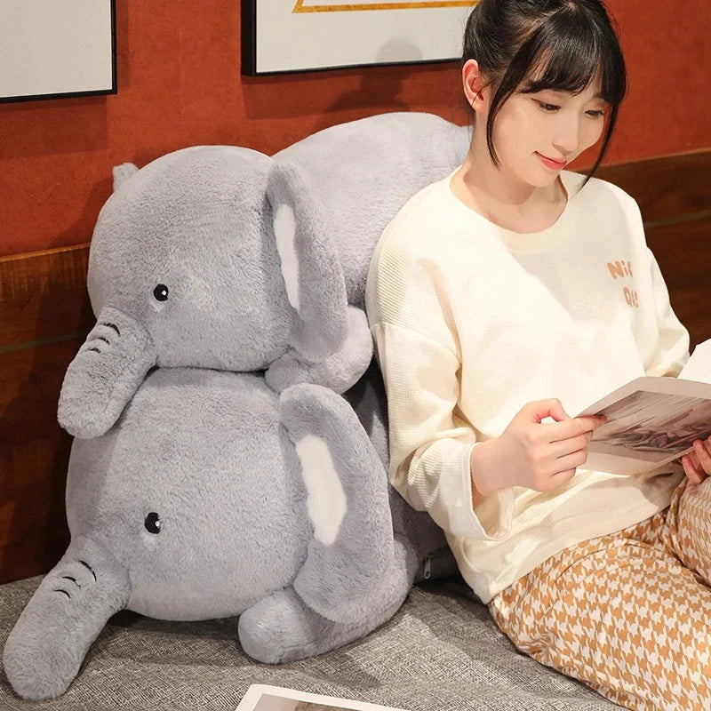 kawaiies-softtoys-plushies-kawaii-plush-Fluffy Laying Elephant Family Soft toy 