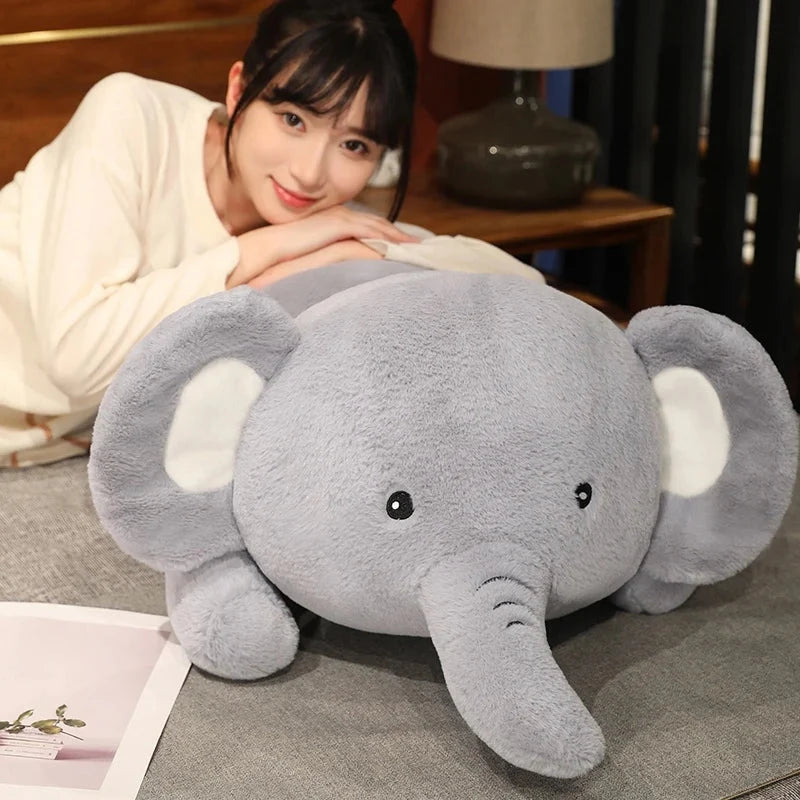 kawaiies-softtoys-plushies-kawaii-plush-Fluffy Laying Elephant Family Soft toy 