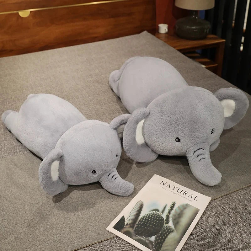 kawaiies-softtoys-plushies-kawaii-plush-Fluffy Laying Elephant Family Soft toy 