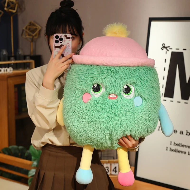 kawaiies-softtoys-plushies-kawaii-plush-Fluffy Monster Milk Bottles Plushie Soft toy 