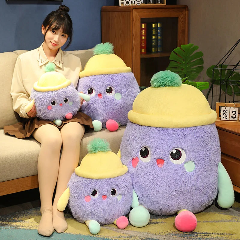 kawaiies-softtoys-plushies-kawaii-plush-Fluffy Monster Milk Bottles Plushie Soft toy 