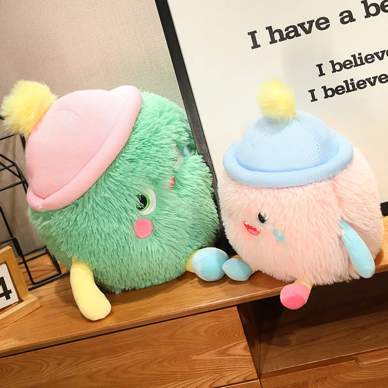 kawaiies-softtoys-plushies-kawaii-plush-Fluffy Monster Milk Bottles Plushie Soft toy 