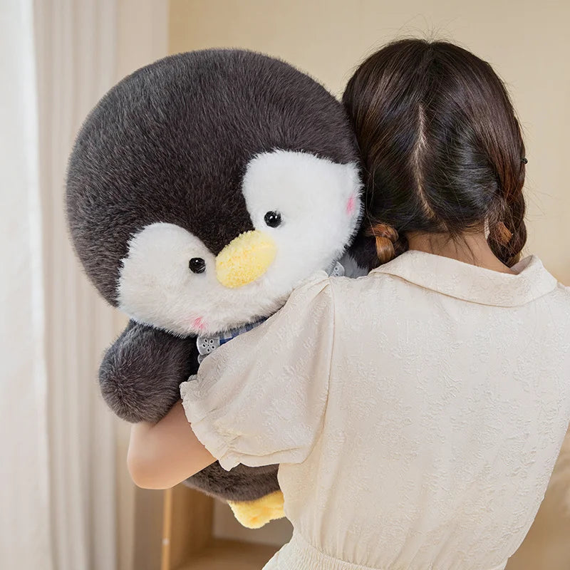 kawaiies-softtoys-plushies-kawaii-plush-Fluffy Penguin Squad Plushies with Bib Soft toy 