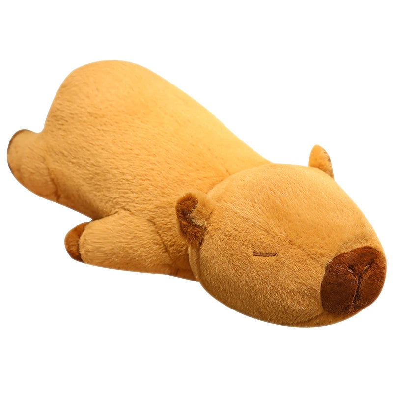 kawaiies-softtoys-plushies-kawaii-plush-Fluffy Sleepy Capybara Plushies Soft toy 