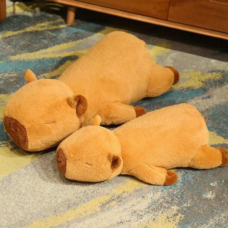 kawaiies-softtoys-plushies-kawaii-plush-Fluffy Sleepy Capybara Plushies Soft toy 23in / 60cm 